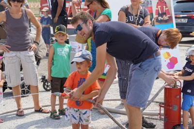 Der Feuerwehr Erlebnis Park auf dem Flugfeld Boeblingen/Sindelfingen